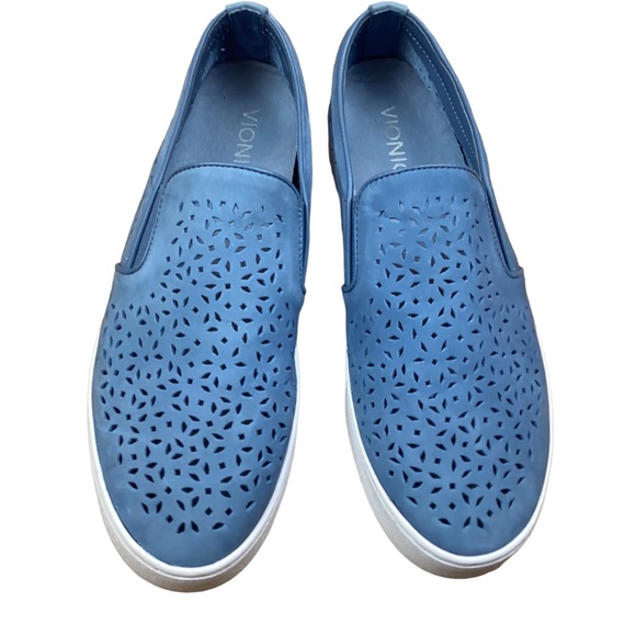 Vionic Splendid Midi Perforated Suede Slip-on Sneaker - Picture 12 of 12